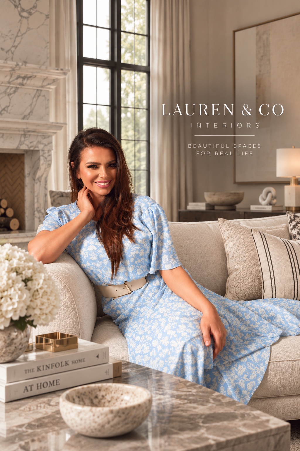 Lauren Camey, founder and designer of Lauren & Co. Interiors
